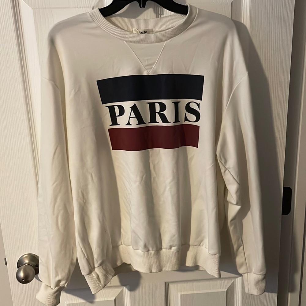 INTO Paris Crew Neck Size Medium